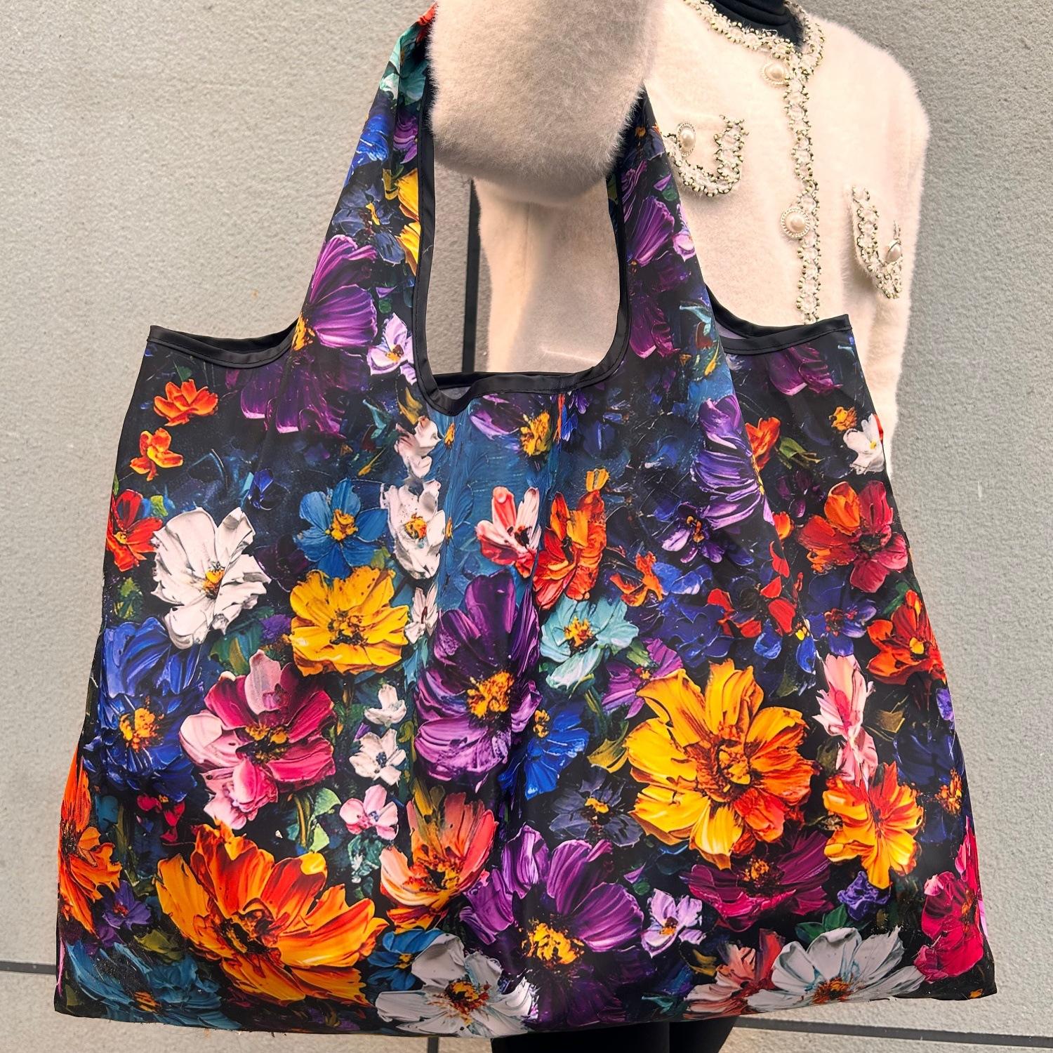 Memory cloth heavy color flowers 270g