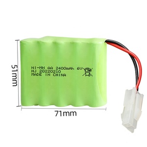 Tùy chỉnh Ni-MH 280h 250h 170h 80h 110h 1.2V 2.4V 3.6V 6V <span class=keywords><strong>7.2V</strong></span> 9.6V 10.8V đồng xu NiMH nút di động pin gói kết nối Tab - Product Image 3