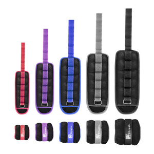 Màu Xanh Tập Thể Dục Bao Cát Với Dây Đeo Có Thể Điều Chỉnh Bền Mắt Cá Chân Cổ Tay Trọng Lượng Đào Tạo Tập Thể Dục Cho Phòng Tập Thể Dục Sức Mạnh Đào Tạo Bán Buôn - Product Image 2