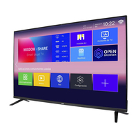 Televisor LED Inteligente VSTI de 75 Pulgadas para Hotel, 4K Ultra HD, Sin Marco, LCD, Android 11.0, 1.5G+8G, Pantalla Ancha, Carcasa Negra, Recepción PAL, LAN/WiFi