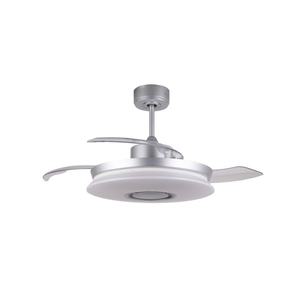 Golden 42 Inch Minimalist <b>Modern</b> <b>Ceiling</b> <b>Fan</b> <b>With</b> <b>Light</b> Remote Control Living Room Dining Room Bedroom Intelligent <b>Ceiling</b> <b>Fan</b> - Product Image 1