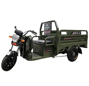 Wholesale adult battery power electric delivery utility cargo three wheel tricycle for sale