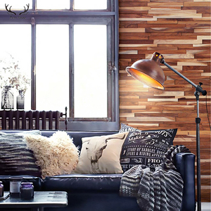 3d papier peint en bois 3 d bois panneau mural salle de bain panneaux de revêtement mural - Product Image 6