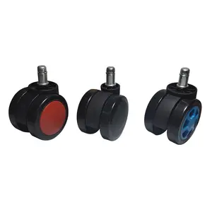 Replacement Pop-In Mobile Board Casters for Mobile Board and Furniture Nylon Plastic Swivel Caster wheels caster for pipe