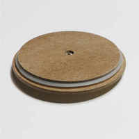 Vente en gros couvercle en bambou en bois accepter logo personnalisé bocaux à bougie en bois de bambou couvercles couvercle de pot de stockage pour bocal en verre