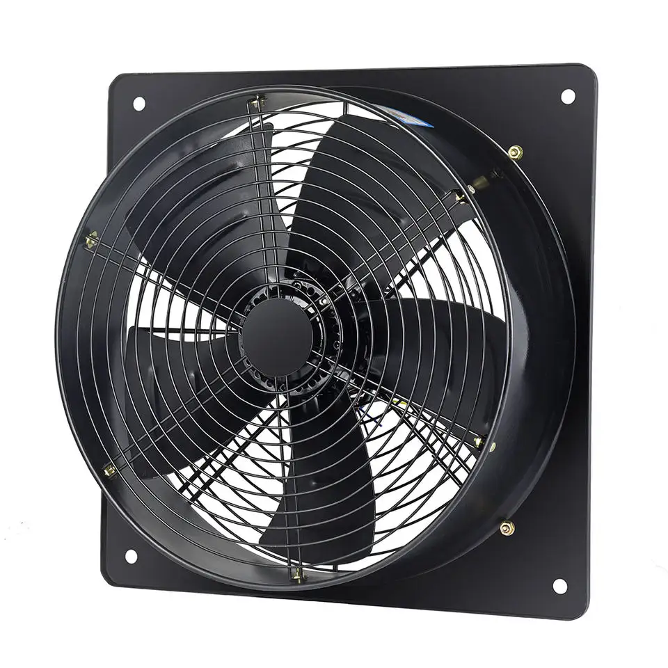 300 350 400 450 500mm industrial AC axial cooling fan Low Energy Consumption Plastic fan blade axial fan