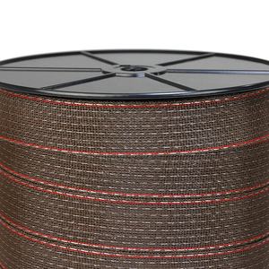 Ruban <span class=keywords><strong>de</strong></span> clôture électrique haute visibilité <span class=keywords><strong>en</strong></span> HDPE pour chevaux, rouleau <span class=keywords><strong>de</strong></span> 200 m, bleu, faible résistance, résistant aux UV, sécurité renforcée pour pâturages et enclos - Product Image 5