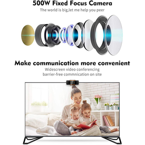 110 derece geniş açı 30fps HD 1080P web kamerası USB(<span class=keywords><strong>2</strong></span>.0/<span class=keywords><strong>3</strong></span>.0) bilgisayar kamera canlı Streaming, konferans, görüntülü sohbet - Product Image 6
