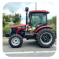 Tracteur agricole chinois neuf SHIWEN 120HP 4x4 certifié CE EPA, transmission par engrenages, moteur à économie d'énergie, garantie 1 an