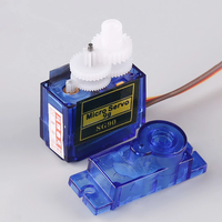 Micro-moteur servo à engrenages métalliques MG90S 14g, actionneur de direction inclinable, version améliorée du SG90 pour avion RC à aile fixe et robot