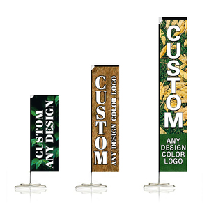 Thâm Quyến Nhà Máy Tùy Chỉnh Hình Chữ Nhật Bay Biểu Ngữ Vuông 72 Giờ Giao Hàng Quảng Cáo Bên Đường Khuyến Mãi Hiển Thị 72 Giờ Khuyến Mãi - Product Image 5