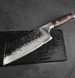 <span class=keywords><strong>Cuchillo</strong></span> de Carnicero, <span class=keywords><strong>Cuchillo</strong></span> de Chef, Forjado a Mano con Textura de Martillo, Hoja Entera, <span class=keywords><strong>Cuchillo</strong></span> de Cocina con Caja de Regalo <span class=keywords><strong>para</strong></span> Cocinar en Casa y Barbacoa - Product Image 3