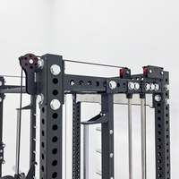 Appareil de musculation multifonctionnel professionnel pour salle de sport, double station de musculation avec Smith Machine
