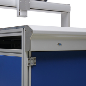 Machine de distribution automatique adhésive thermofusible de grande largeur là-axe pour l'industrie d'appareils électroménagers - Product Image 4