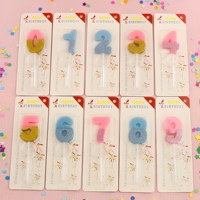 Bougies numériques créatives sans fumée en cire de paraffine pour gâteaux, fournitures de décoration pour fêtes d'anniversaire, mariages, Nouvel An et décoration intérieure