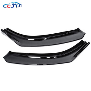 Kits de accesorios para coche ABS negro mate brillante, alerón de parachoques delantero, extensión divisora de labios para <span class=keywords><strong>Mazda</strong></span> <span class=keywords><strong>6</strong></span> Atenza GJ <span class=keywords><strong>GL</strong></span> 2014-2017 - Product Image 6