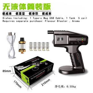 Kit de Pistola de Burbujas Flavor <span class=keywords><strong>Blaster</strong></span>, Máquina de Humo, Vaporizador de Aroma, Kit Eléctrico Portátil USB para Cócteles/Flavor <span class=keywords><strong>Blaster</strong></span> - Product Image 3