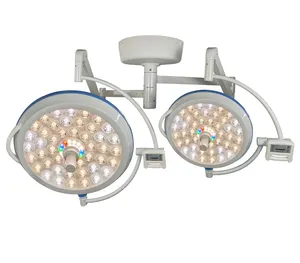 Double Arms LED Medical Lamp Led Shadowless Operating Lamp Ceiling LED Operating Lamp Surgical Light