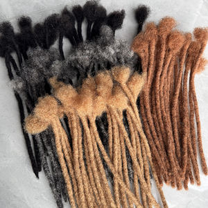 Dread Locks 100% Cabello humano hecho a mano Afro Kinky Curly Micro Locs Extensión Sisterlocks Dreadlocks Cabello brasileño - Product Image 1