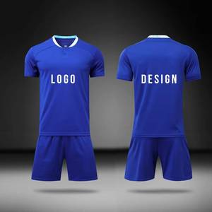 Football Breathable Quick Dry Sports Wear Digital Print Retro Uniforms Soccer Game Custom Jersey Polyester Cotton Anti-Bacterial - Product Image 4