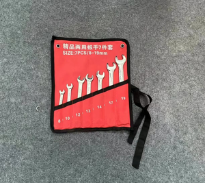 Professional DIY Metric Mirror Polished Dual-Function <strong>Wrench</strong> <strong>8</strong>-19mm <strong>Open</strong> &amp; Box <strong>End</strong> Automotive Repair Precision Bolt Tightening - Product Image 1