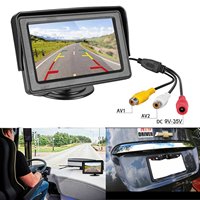 IPoster dudukan dasbor dan dudukan isap, Monitor mundur mobil 4.3 "Input Video 2 saluran