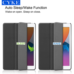 La cassa della compressa di CYKE ha addensato quattro angoli ed Anti caduta il cuoio dell'unità di elaborazione per <span class=keywords><strong>Apple</strong></span> <span class=keywords><strong>Ipad</strong></span> 8 2020 2019 copertura a 10.2 pollici della compressa del Trifold - Product Image 3
