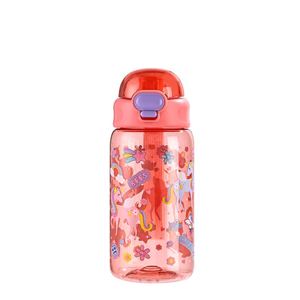 Nueva Botella de Tritán de 550 ml con Tapa Abatible y Diseño Antiderrames, con Pajita Integrada, para Gimnasio y Camping al Aire Libre, 2025 - Product Image 1