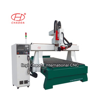 Tête d'inclinaison à 4 axes, machine à tour cnc rotative multi-usage, machine de design du bois