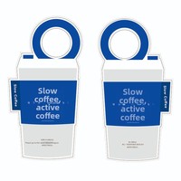 Flyers suspendus personnalisés pour porte, impression de flyers pour porte, publicité pour les hôtels et les entreprises