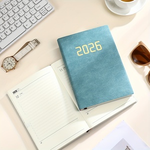 Agenda 2026 Promocional, Planificador Diario, Tapa Dura de Cuero A5, Útiles Escolares para Estudiantes, Cuaderno - Product Image 4