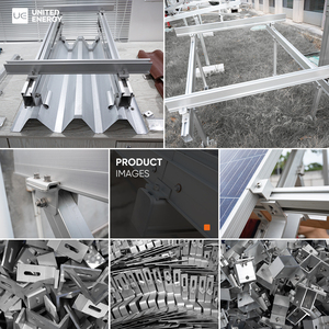 Personnalisation en usine Support de panneau solaire photovoltaïque Système de montage de <span class=keywords><strong>toit</strong></span> de panneau solaire - Product Image 3