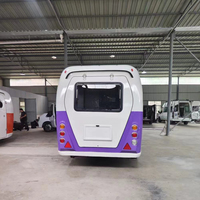 Petite caravane en aluminium Heno avec lit superposé - Design moderne pour une utilisation en extérieur à vendre
