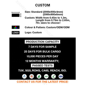 Thảm Trải Sàn Nhà Sử Dụng Chuyên Nghiệp Pvc Thoải Mái Máy Chạy Bộ Không Độc Hại Thảm Phòng Tập Thể Dục Elliptical Tập Thể Dục Xe Đạp Chạy <span class=keywords><strong>Mat</strong></span> - Product Image 5