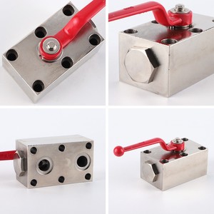 Vanne à boisseau sphérique KHP 1/2 po en acier au carbone haute pression pour huile et hydraulique - Product Image 3