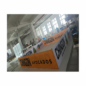 Tianlang Exhibition's 10ft Stand Display Techo-Colgado Tensión Tela Telón de fondo Banners para exposiciones promocionales Ferias comerciales - Product Image 1
