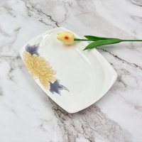 Assiettes rectangulaires en mélamine 100% plastique de différentes tailles, écologiques, plateaux en mélamine pour hôtel