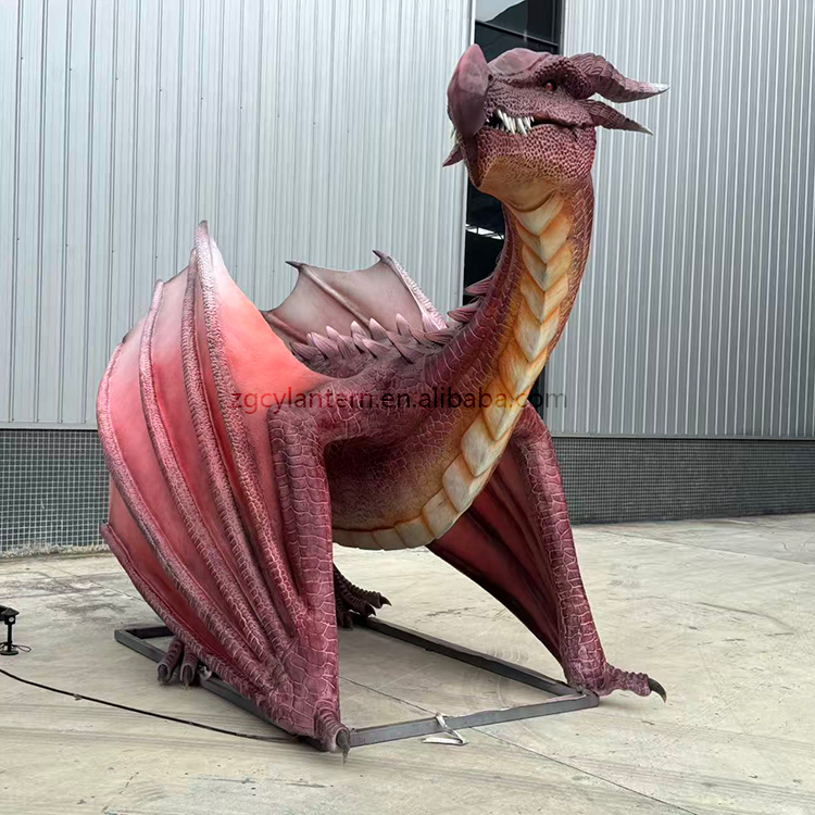 Red Western Dragon