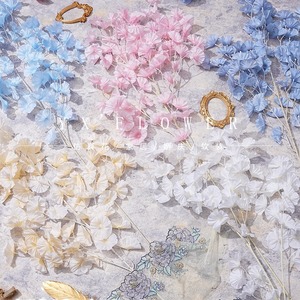 Fleurs artificielles en soie Yixuan à 4 branches Loulan pour décorations de mariage et de maison - Product Image 5