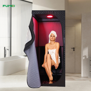 2025 Nieuwe Draagbare Snelle Verwarming Sauna Tent Custom Logo Droge Stoom Far-Infrarood Bedieningspaneel Saunabox - Product Image 1