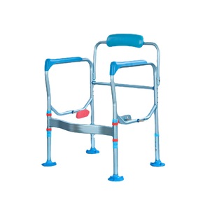 Barre de sécurité pliable pour toilettes et salle de bain, réglable, pour personnes âgées et handicapées, avec accoudoir mural rabattable - Product Image 1