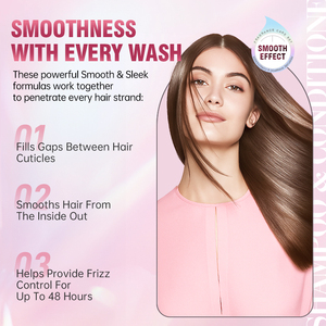 프라이빗 라벨 실키 스무스 퍼퓸 샴푸 앤 컨디셔너 내추럴 유기농 코코넛 콜라겐 케라틴 손상모 리페어 샴푸 - Product Image 4