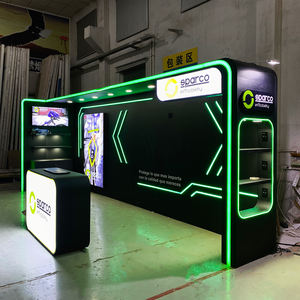 वास्तविक मूल्य मॉड्यूलर प्रदर्शनी बूथ 30 मिनट त्वरित और प्रदर्शनी के लिए ठोस और मजबूत दीवार व्यापार मेला बूथ - Product Image 1