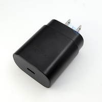 Chargeur rapide USB PD 25W QC3.0/PD3.0 avec port Type-C pour Samsung, adaptateur mural de voyage 25W, prise EU/US/UK, ignifuge, pour ordinateur portable SCP