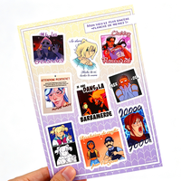 Autocollants holographiques promotionnels imperméables personnalisables avec logo imprimé, découpés à la forme, en vinyle auto-adhésif – Échantillon gratuit