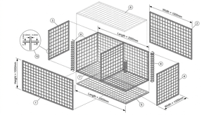 Gabbione Elicoidale Saldato in Filo Zincato <span class=keywords><strong>per</strong></span> Paesaggistica, Muri di Contenimento e Stabilizzazione di Pendii - Product Image 4