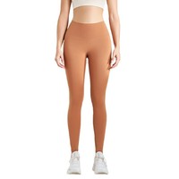Celana Wanita Grosir OEM ODM, Slim Fit, Pinggang Tinggi, Angkat Bokong, Kontrol Perut, Anti Tembus Pandang, Pinggang Lebar
