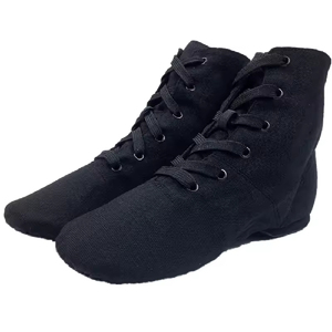 Zapatos <span class=keywords><strong>de</strong></span> baile <span class=keywords><strong>de</strong></span> <span class=keywords><strong>lona</strong></span> con cordones <span class=keywords><strong>para</strong></span> mujer, <span class=keywords><strong>zapatillas</strong></span> <span class=keywords><strong>de</strong></span> <span class=keywords><strong>Ballet</strong></span> Pointe <span class=keywords><strong>para</strong></span> mujer - Product Image 4