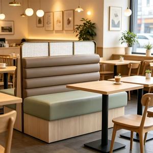 Muebles Modernos para Restaurantes, Sillas de Cuero, Diseños de Sofás, Sillas de Esquina para Cafeterías en Venta - Product Image 1