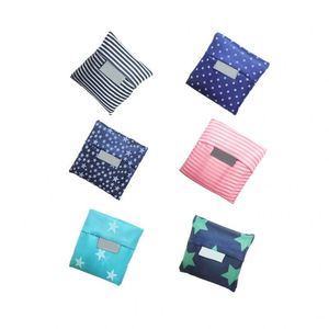 Foldable <b>Shopping</b> <b>Bag</b>, Square Stylish Eco Friendly Polyester Tote <b>Bag</b>, Portable <b>Fold</b> <b>up</b> Handbag - Product Image 4